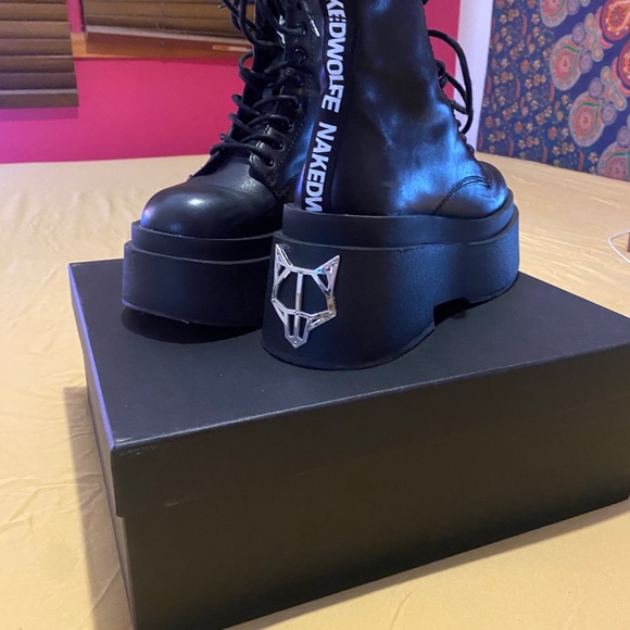 Naked Wolfe Saturn Boots size EU37/AU7 - Picture 5 of 6
